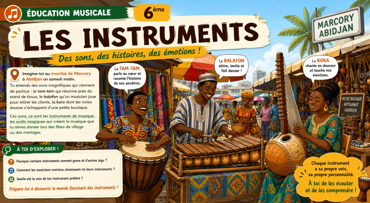 Les instruments