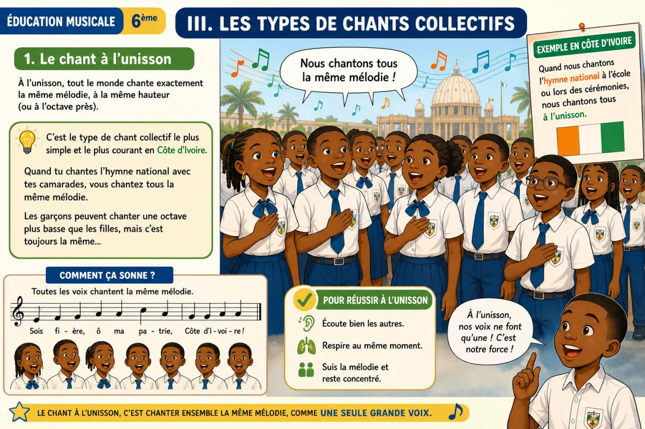 Chant collectif — illustration