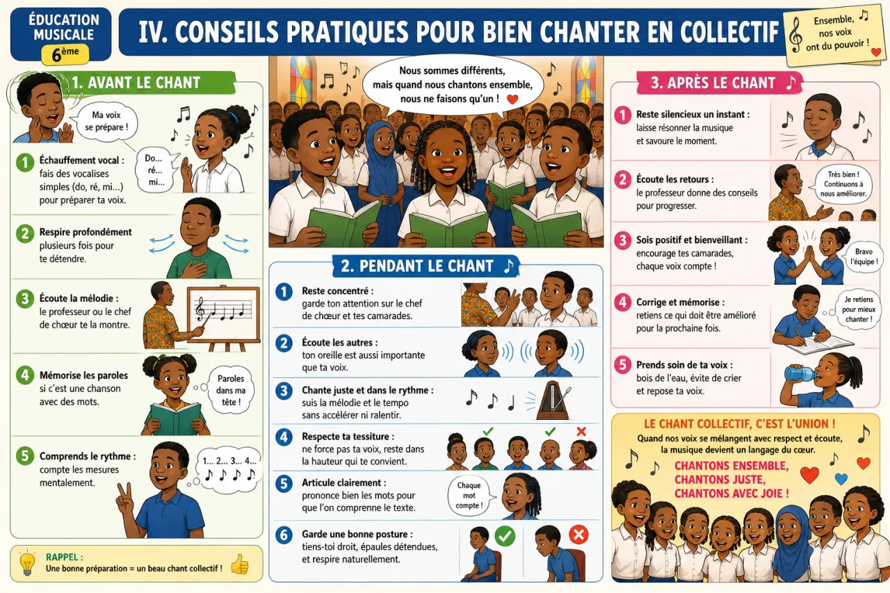 Chant collectif — illustration