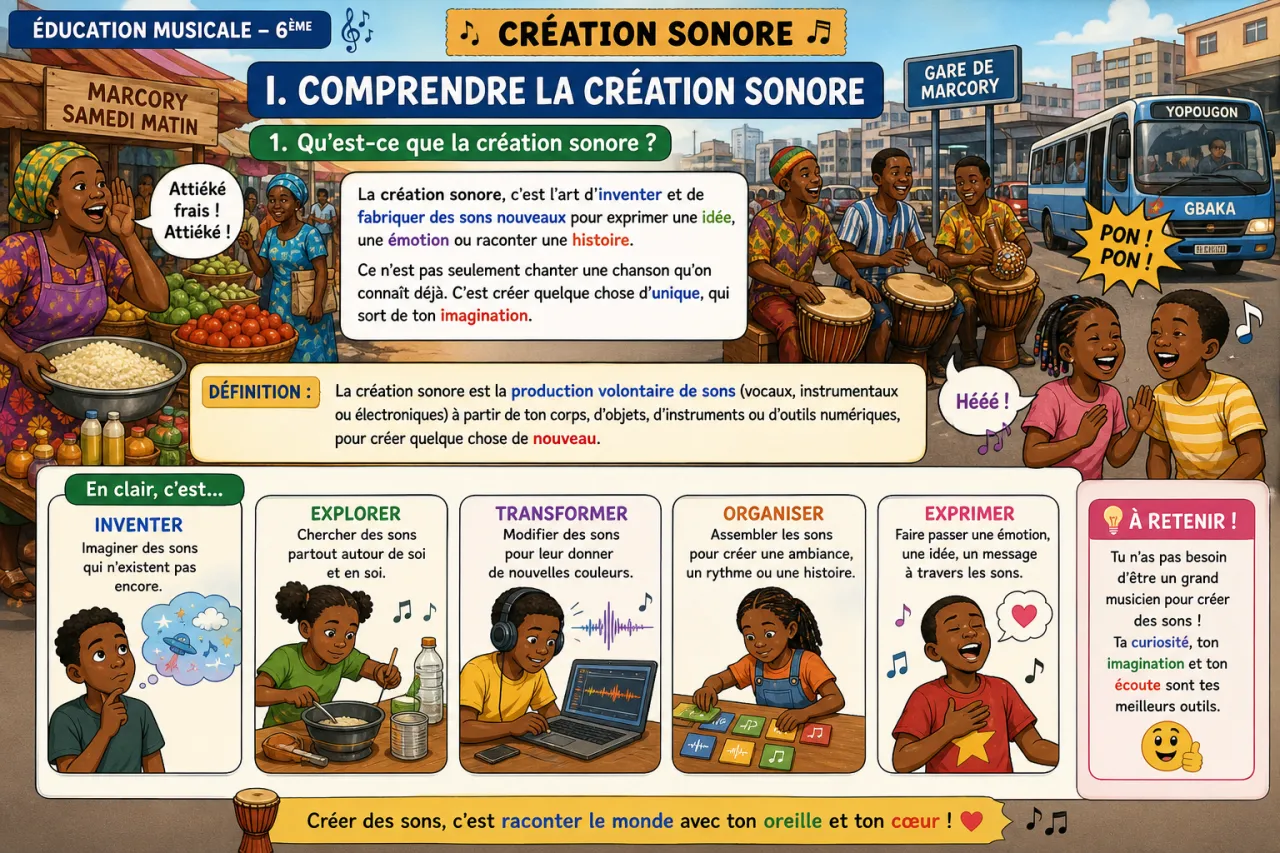Création sonore — illustration