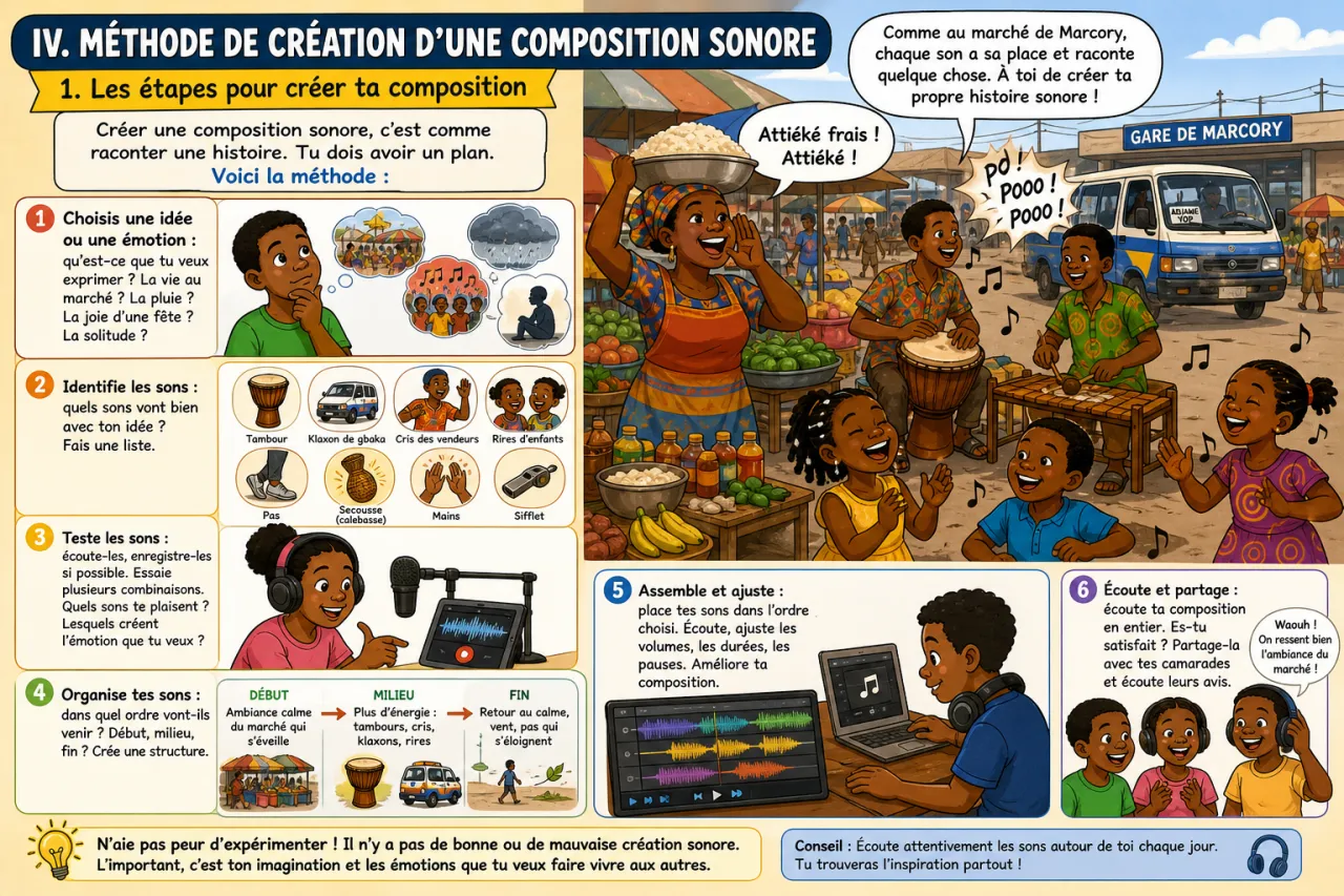 Création sonore — illustration