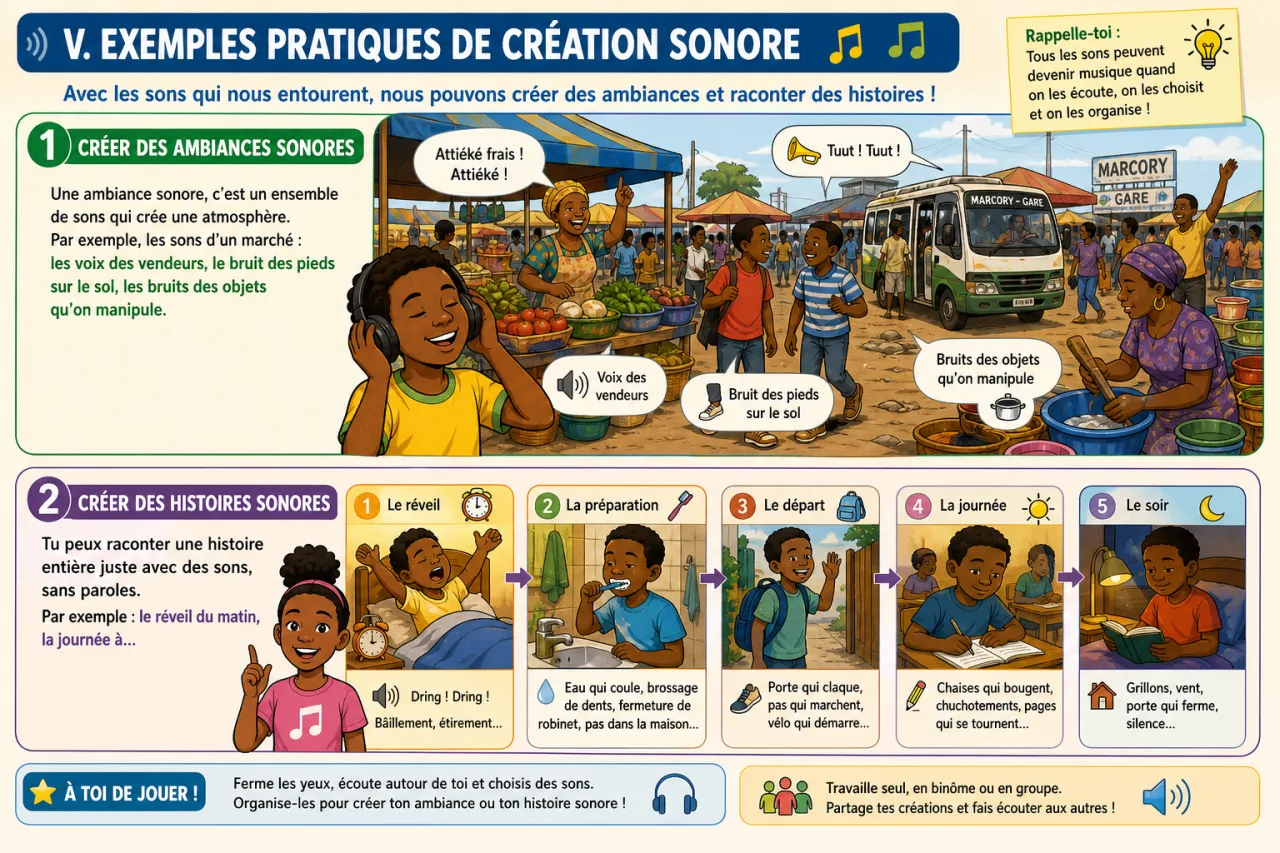 Création sonore — illustration