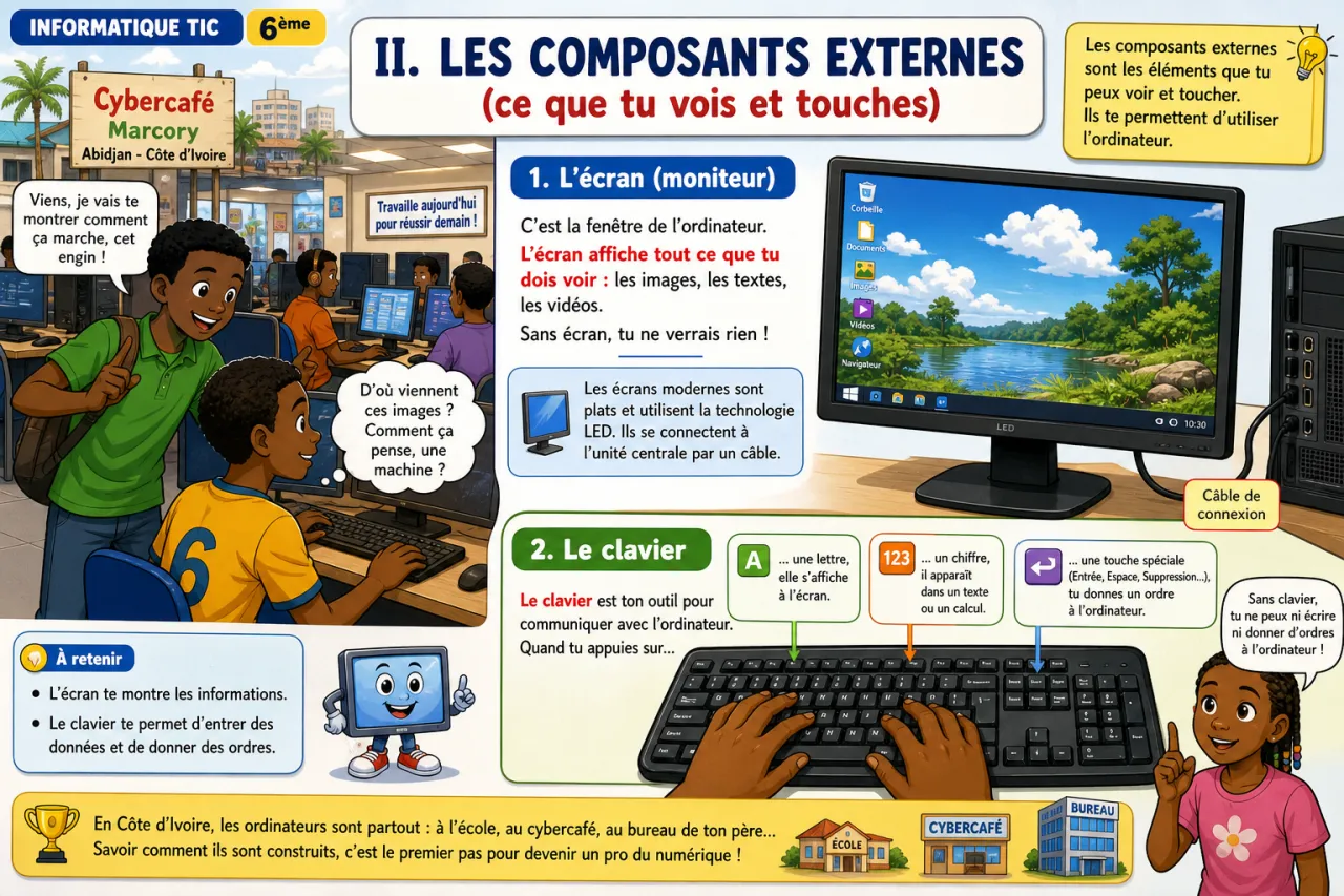 Découvrir l’ordinateur — illustration
