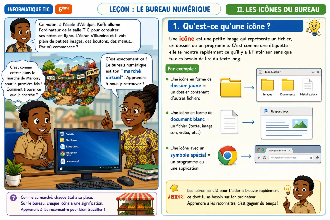 Le bureau numérique — illustration