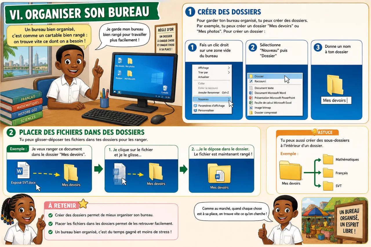 Le bureau numérique — illustration