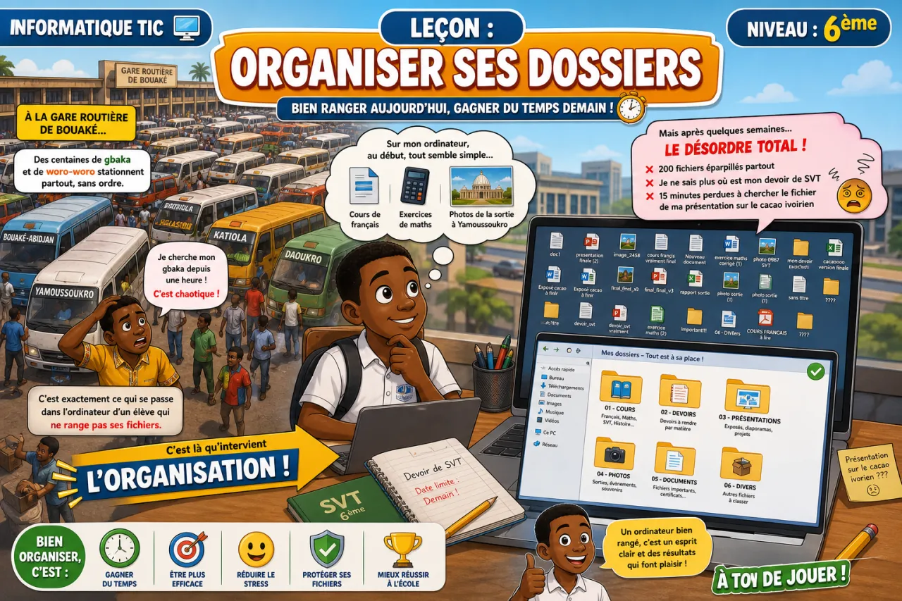 Organiser ses dossiers