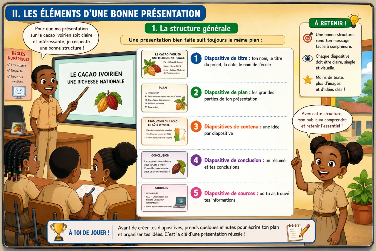 Présentation numérique — illustration
