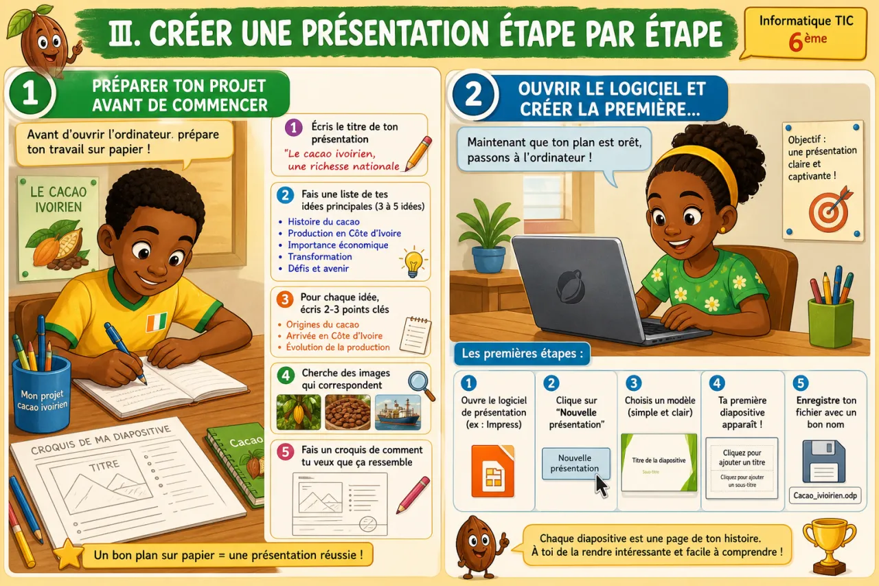 Présentation numérique — illustration