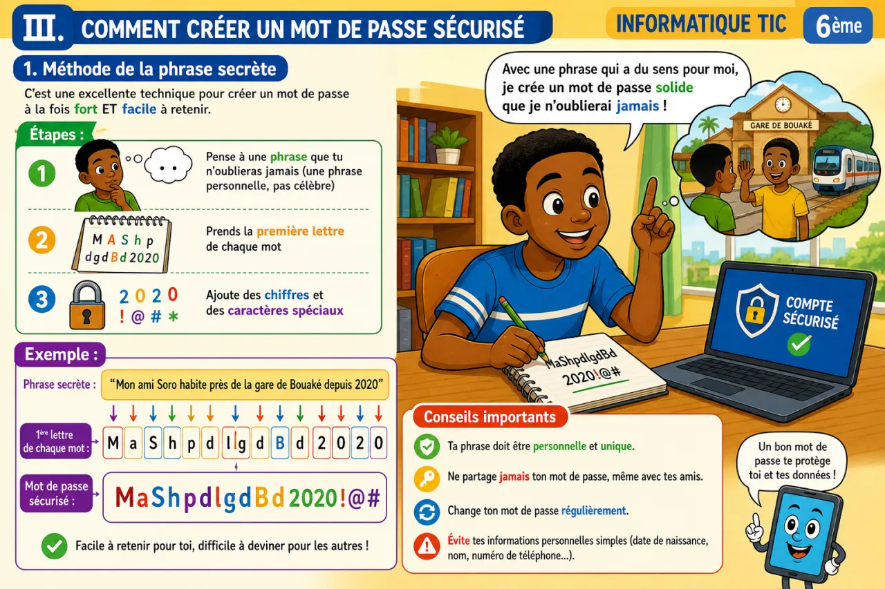 Mot de passe — illustration
