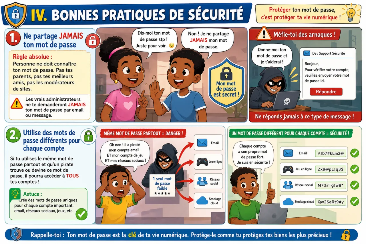 Mot de passe — illustration