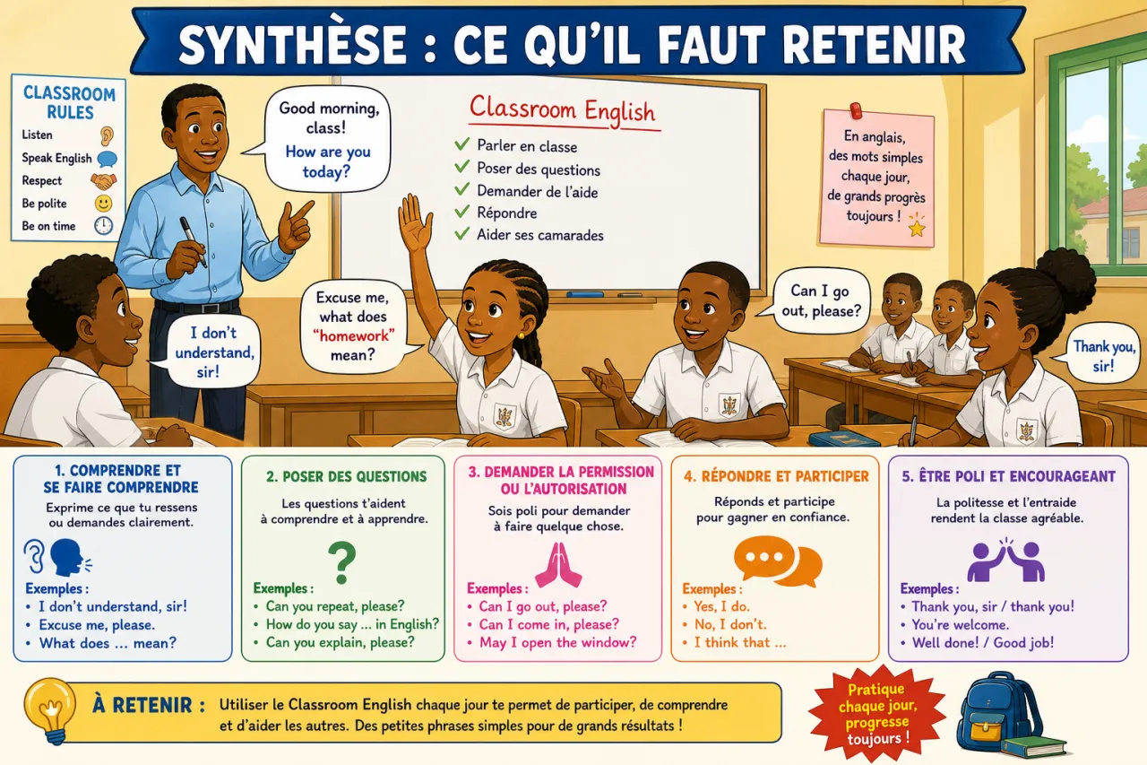 Classroom English — illustration
