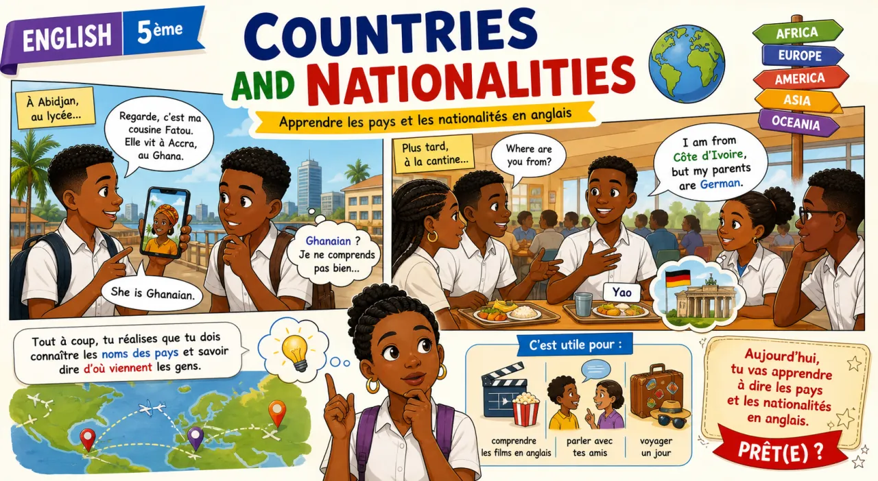 Countries and nationalities