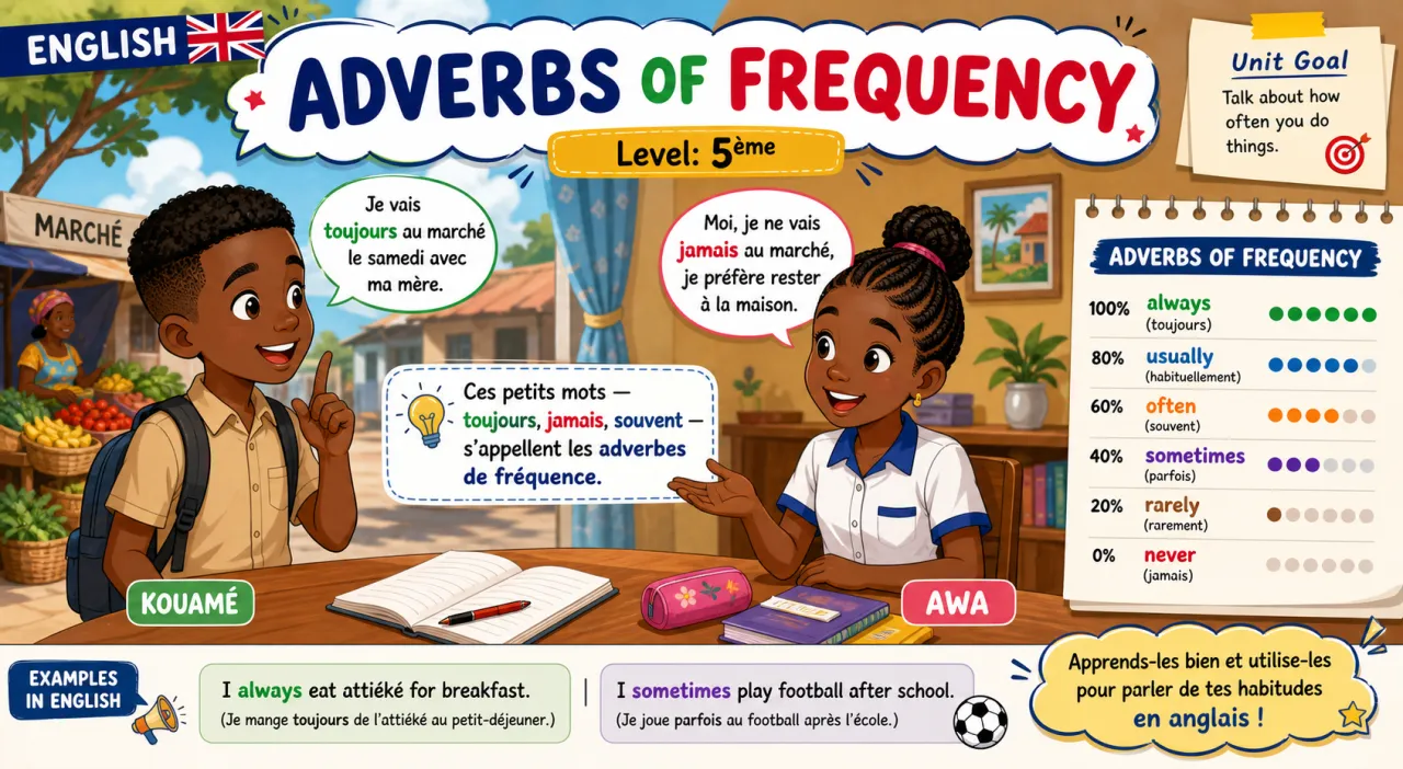 Adverbs of frequency