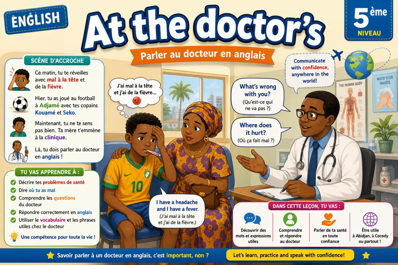 At the doctor’s