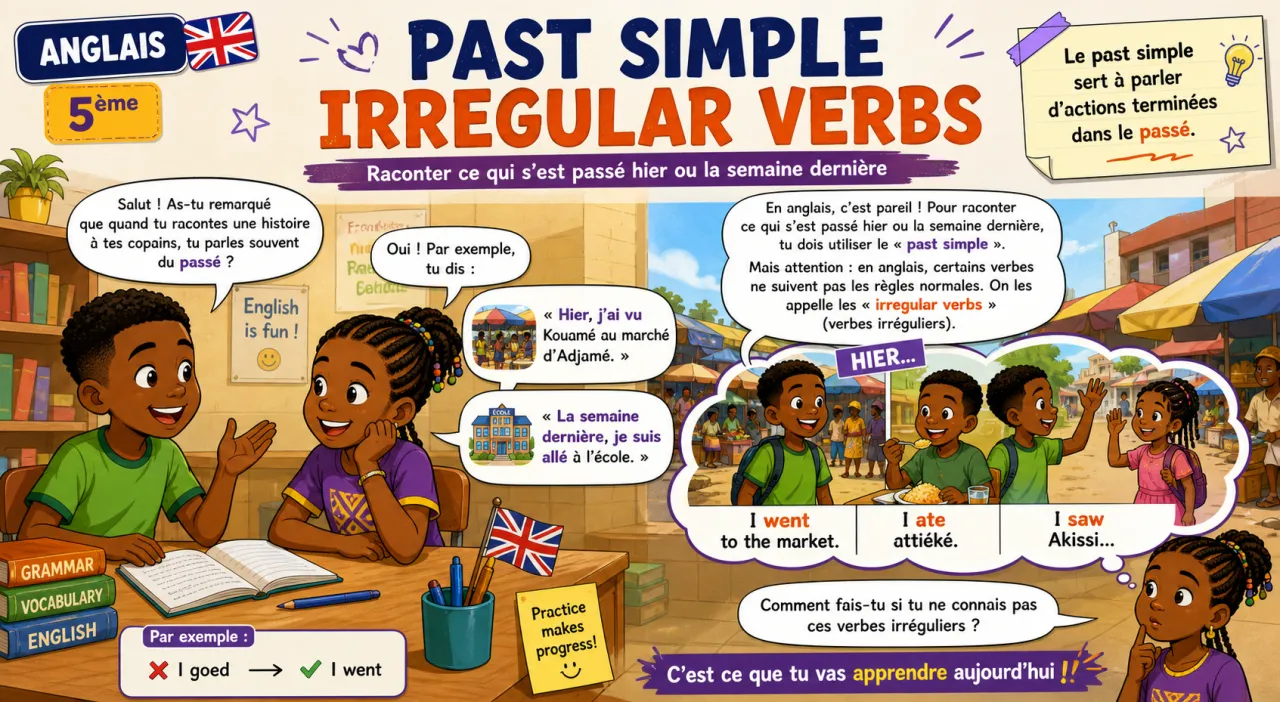 Past simple - irregular verbs