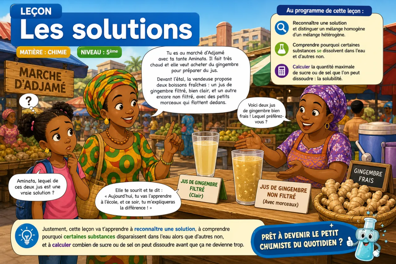Les solutions
