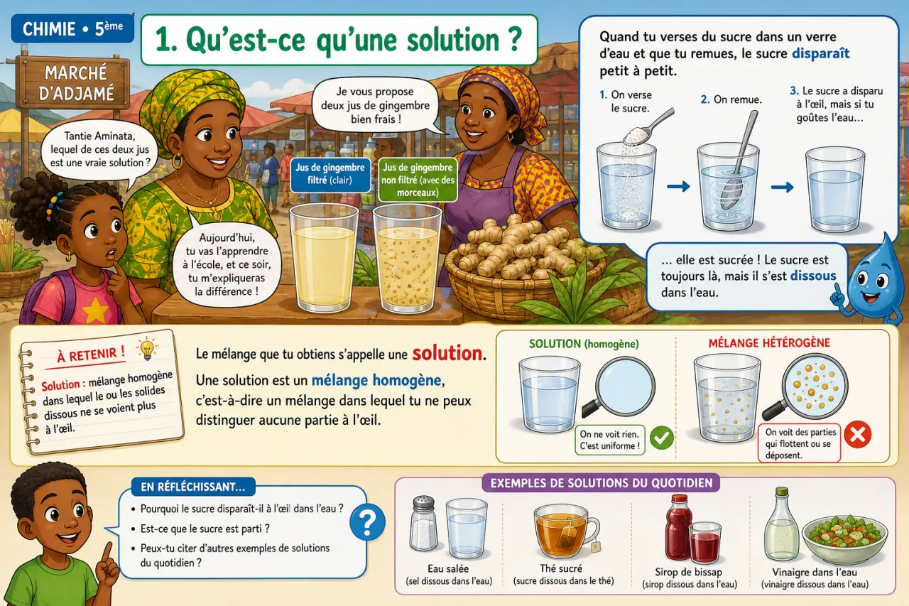 Les solutions — illustration