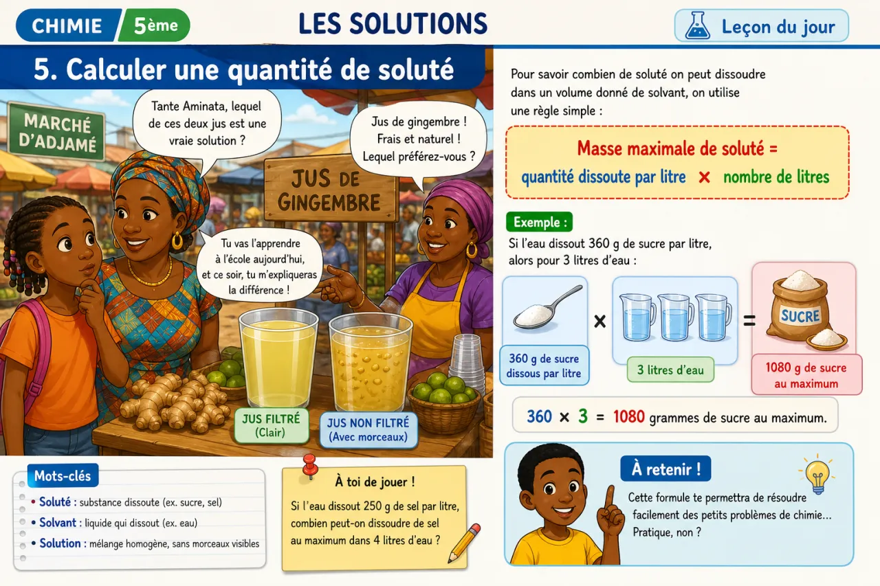 Les solutions — illustration