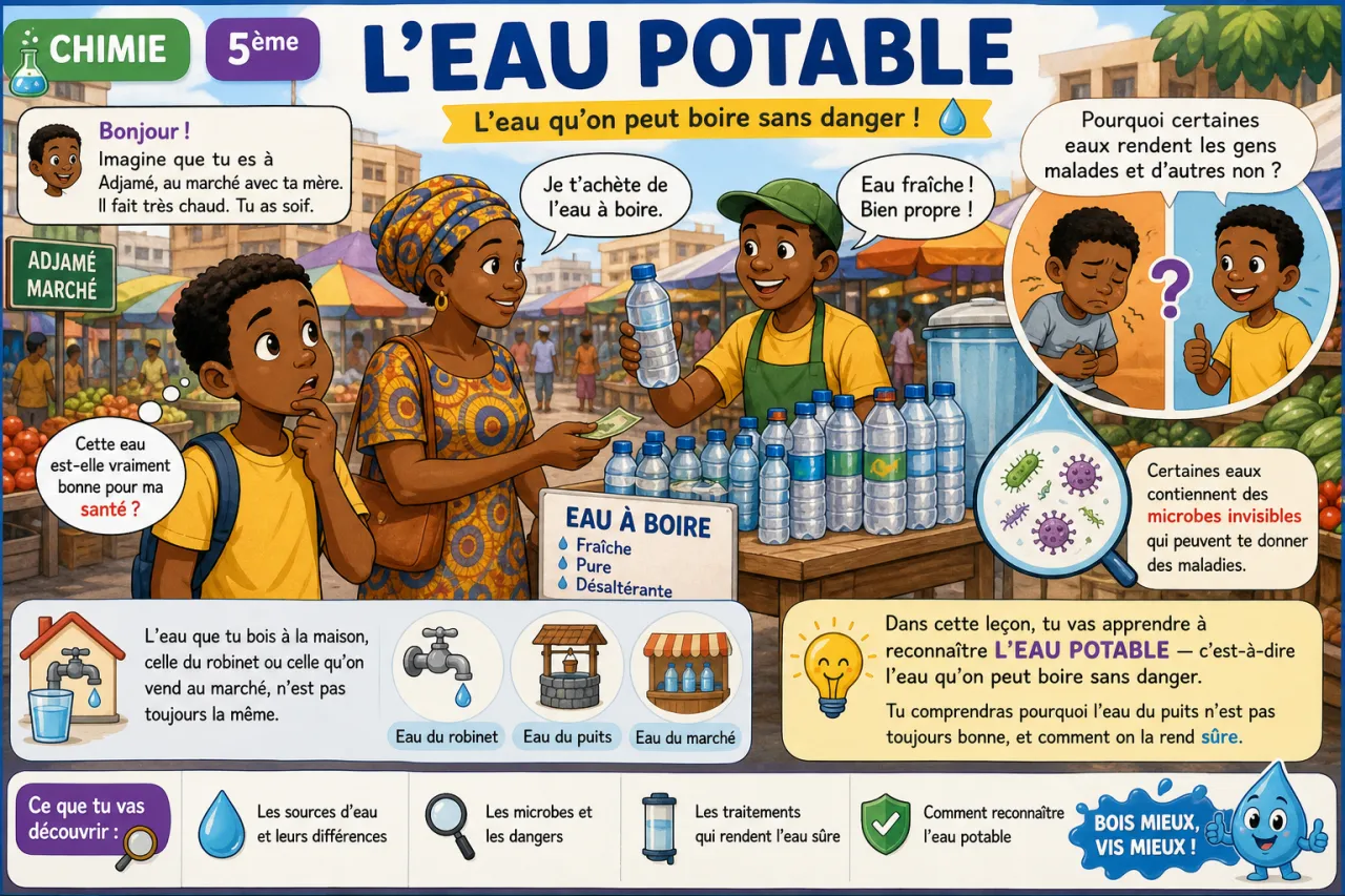L’eau potable