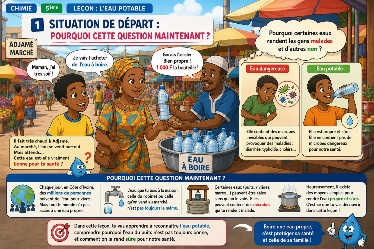 L’eau potable — illustration