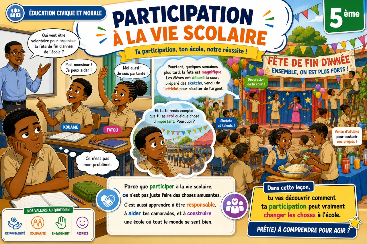 Participation à la vie scolaire