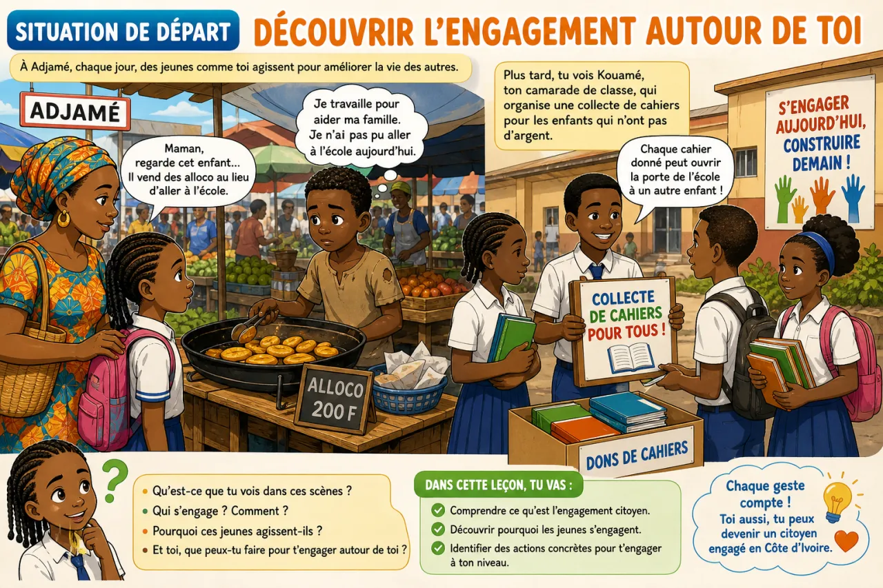 Engagement citoyen — illustration