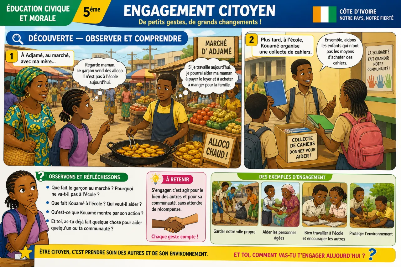 Engagement citoyen — illustration