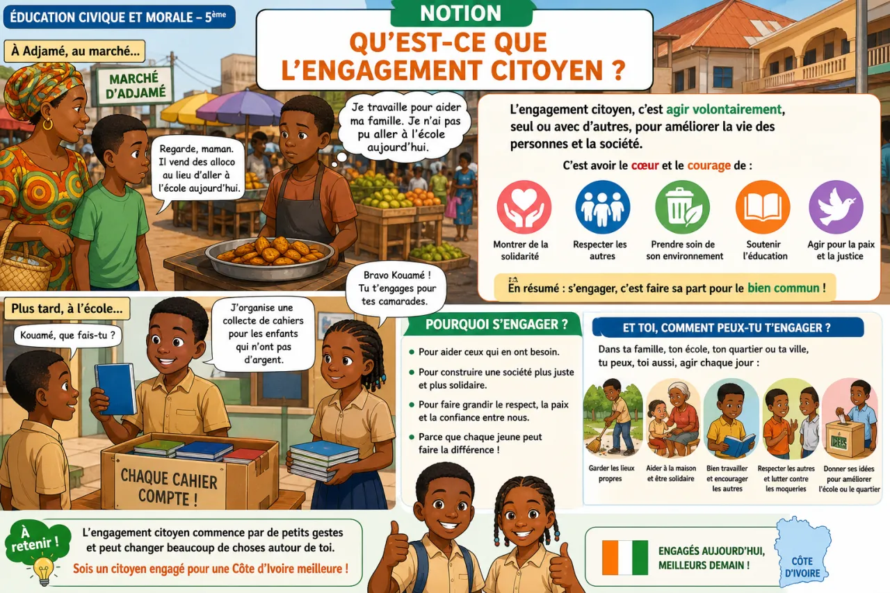 Engagement citoyen — illustration