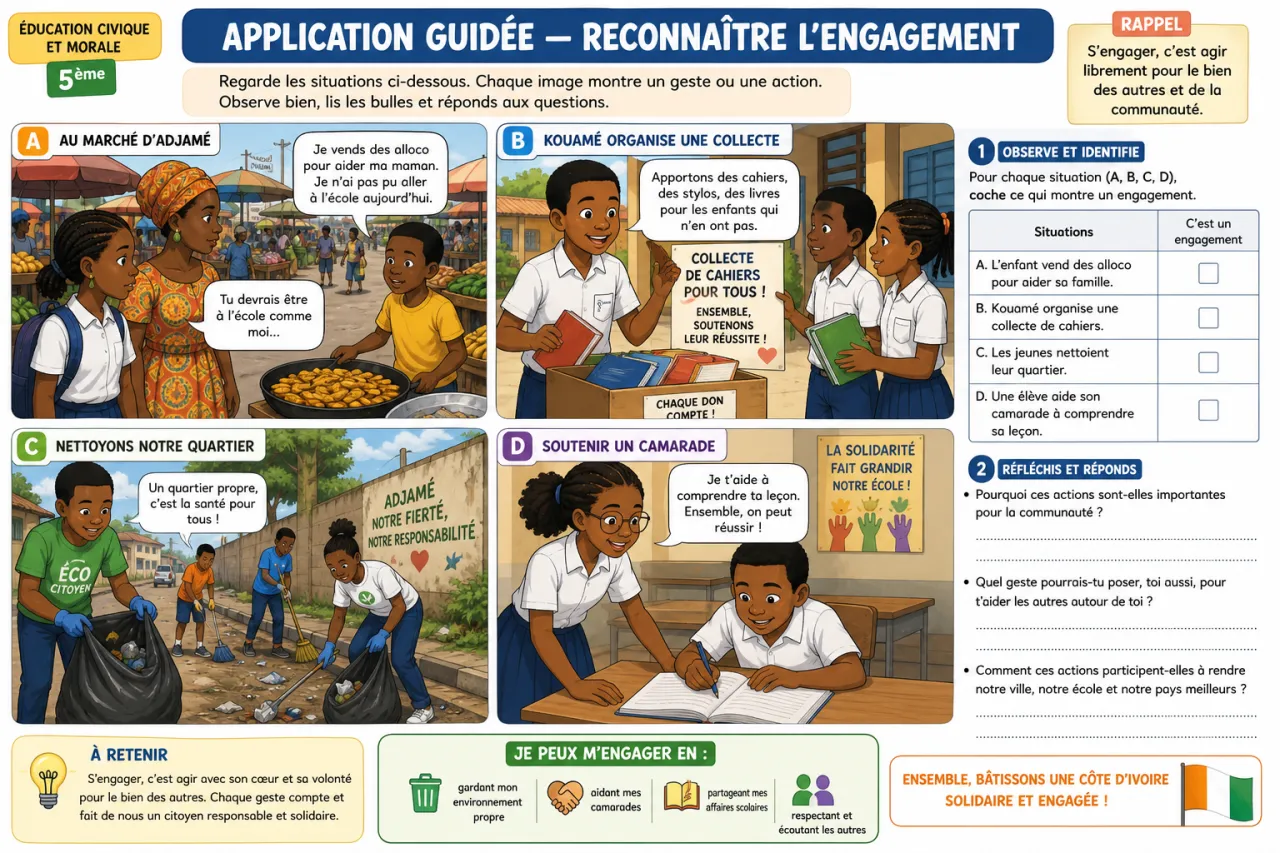 Engagement citoyen — illustration