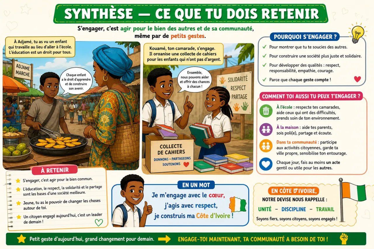 Engagement citoyen — illustration