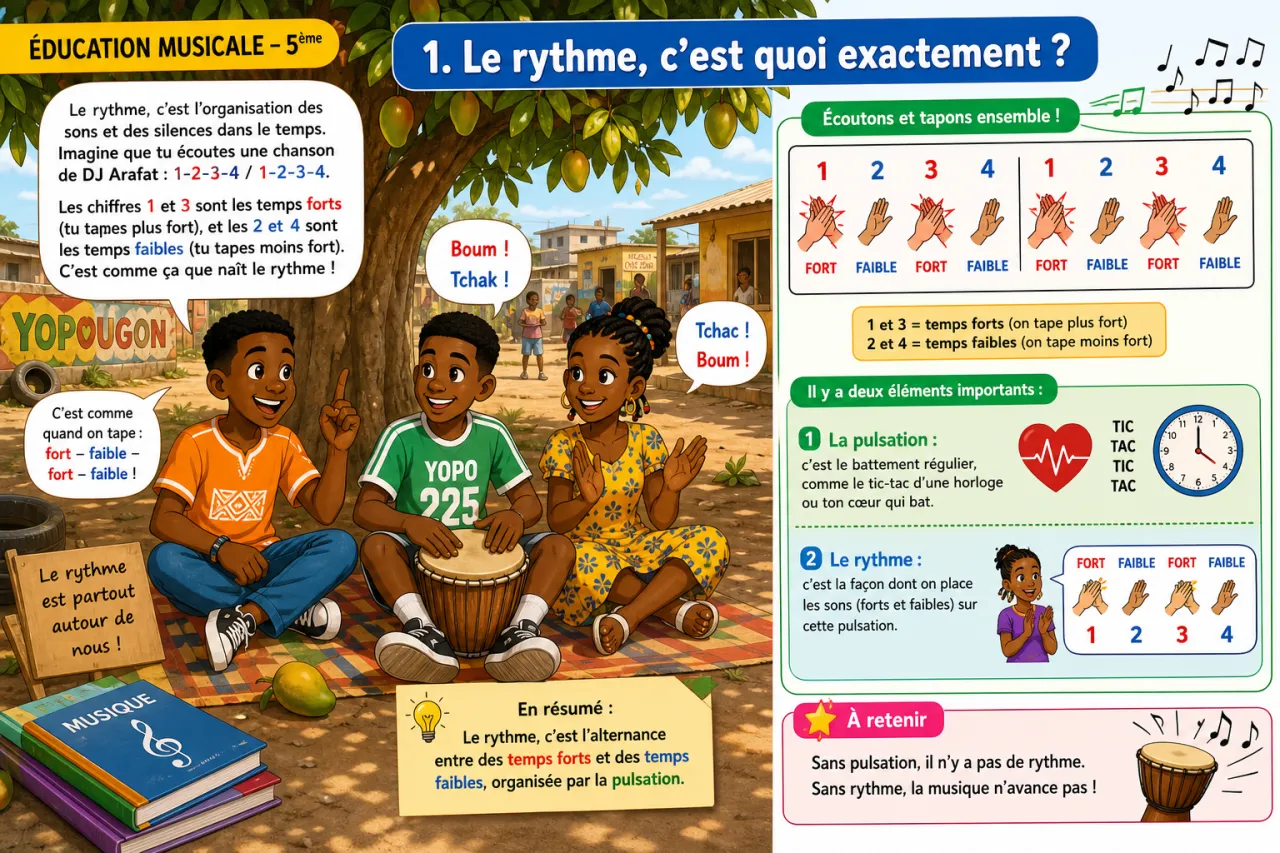 Le rythme — illustration