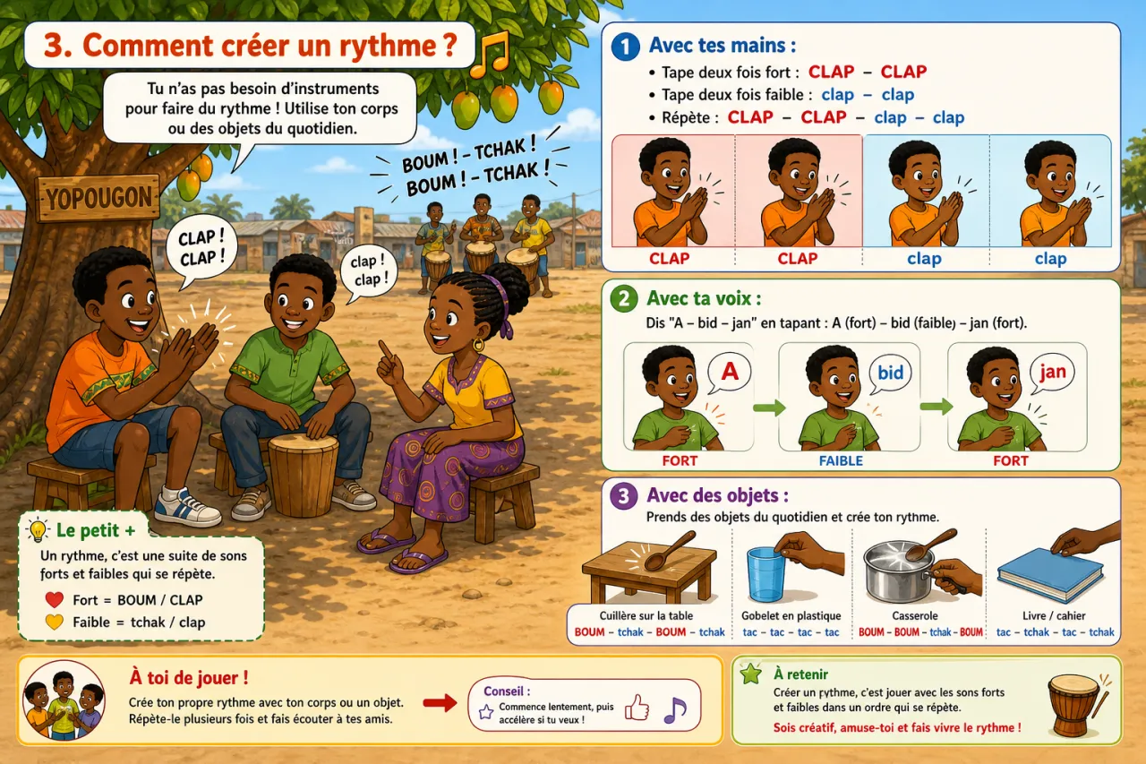 Le rythme — illustration