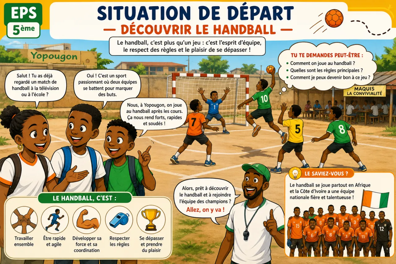 Handball — illustration