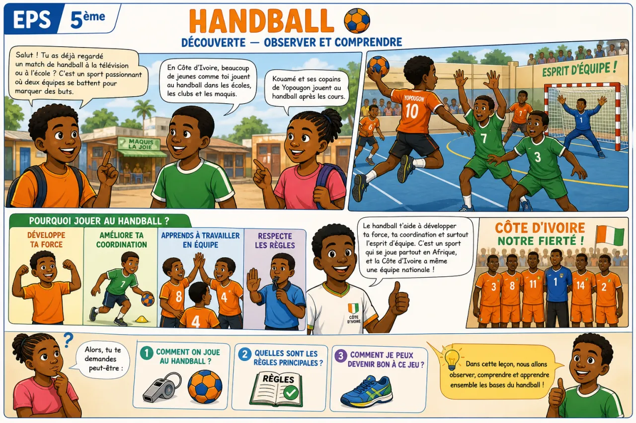 Handball — illustration