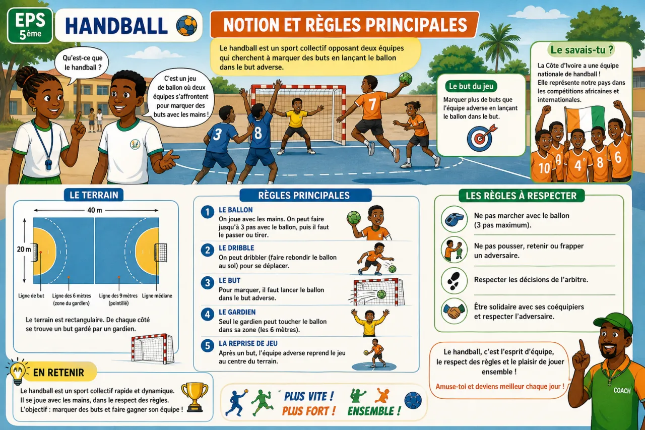 Handball — illustration