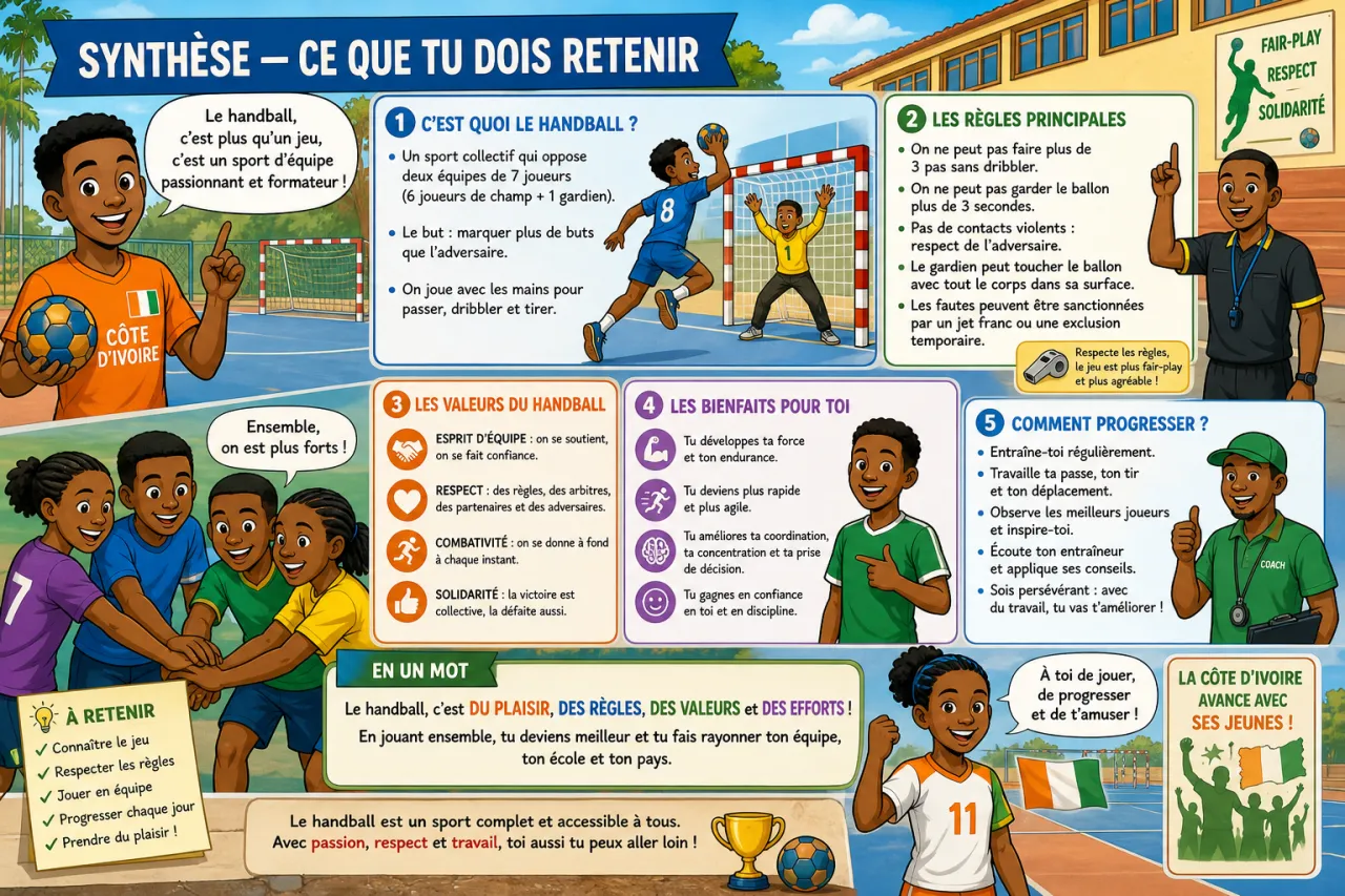 Handball — illustration