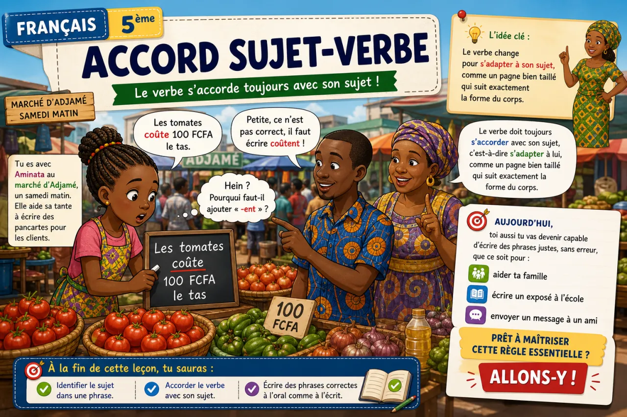 Accord sujet-verbe