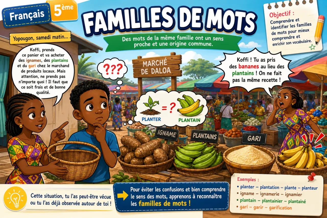 Familles de mots
