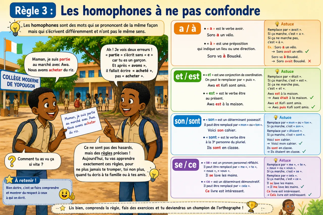 Correction orthographique — illustration
