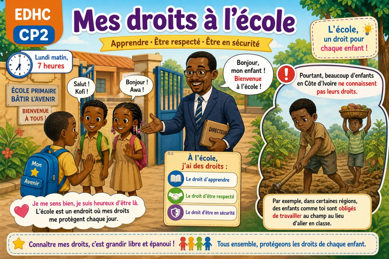 Mes droits à l'école