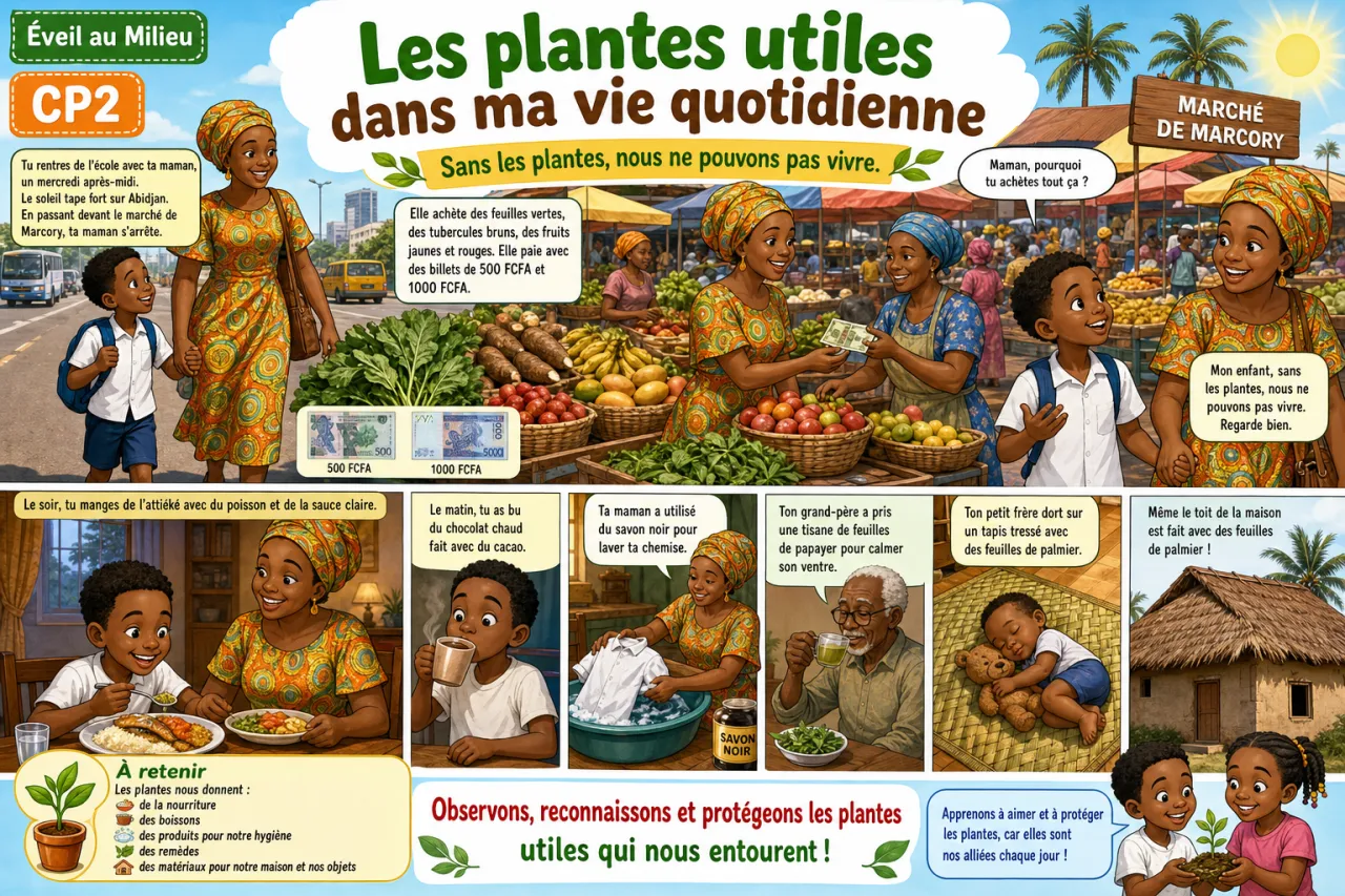 Les plantes utiles dans ma vie quotidienne