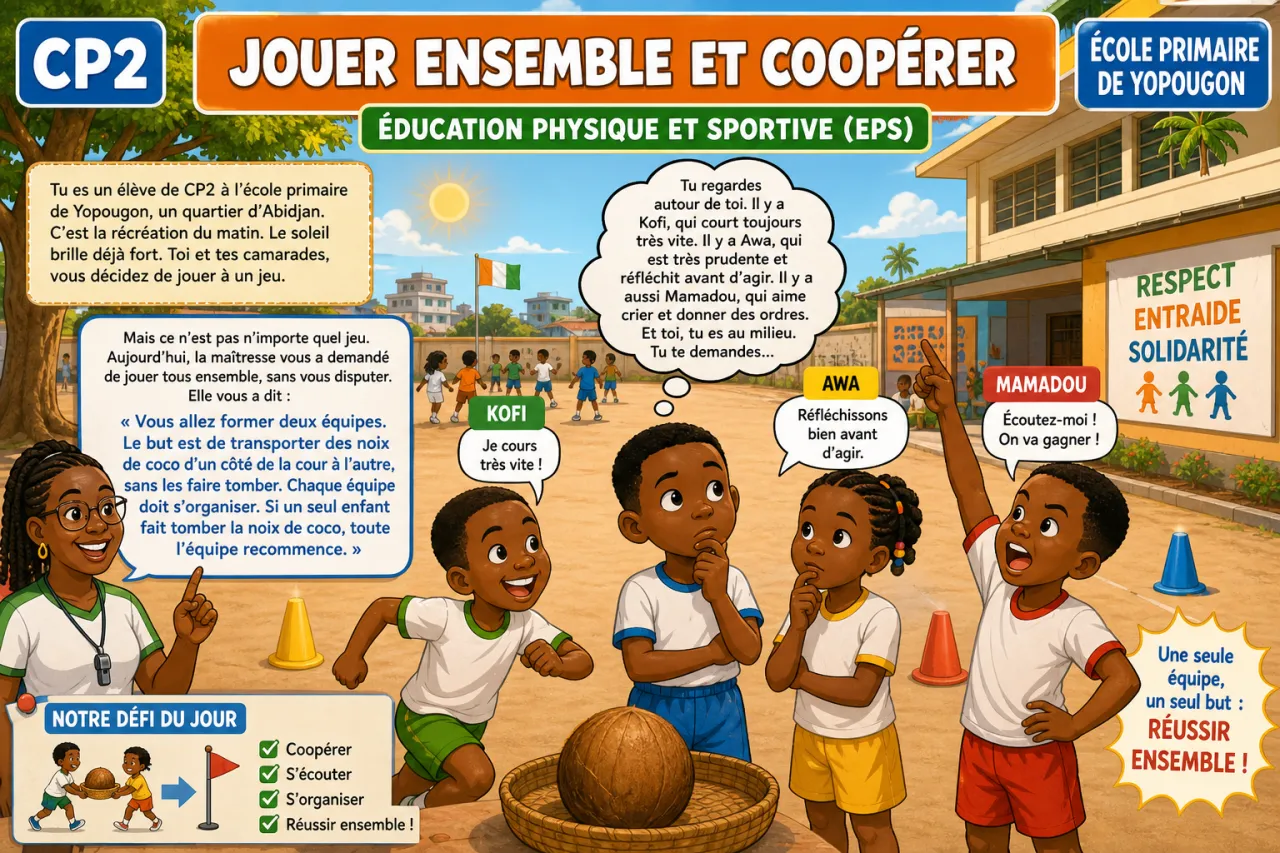 Jouer ensemble et coopérer