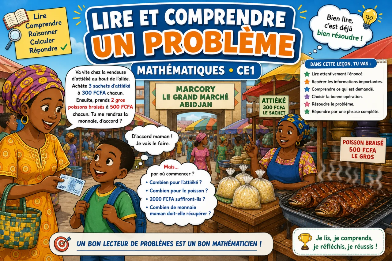 Lire et comprendre un problème