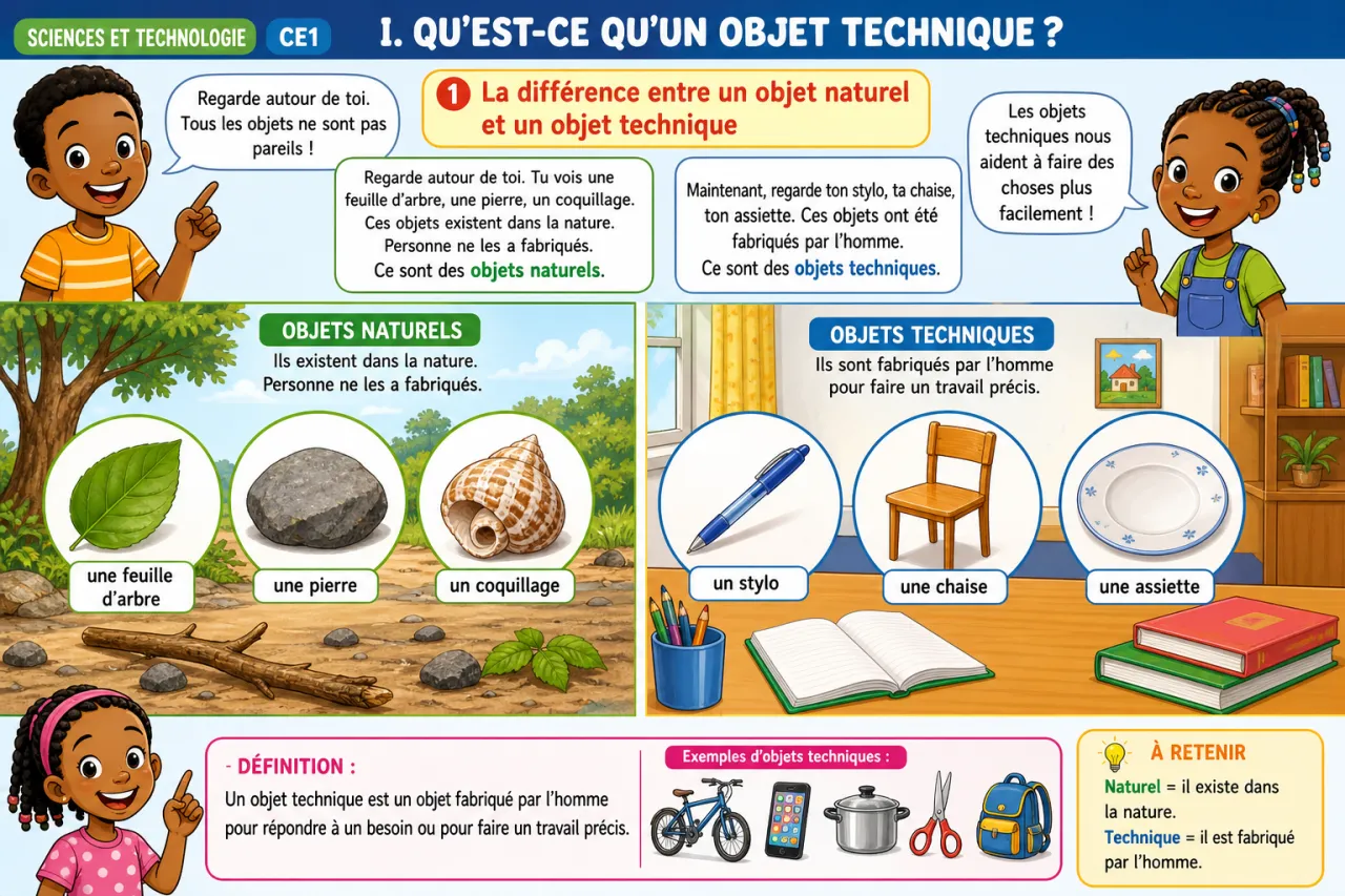 Les objets techniques du quotidien — illustration