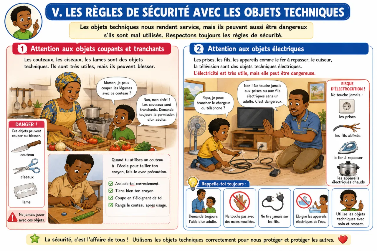 Les objets techniques du quotidien — illustration