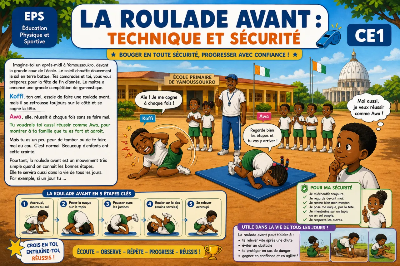 La roulade avant : technique et sécurité