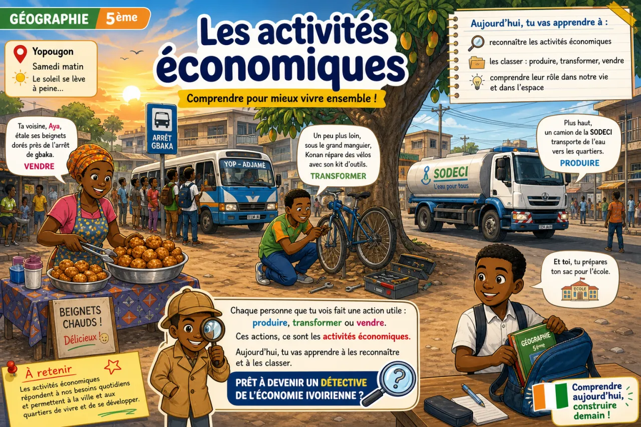Les activités économiques