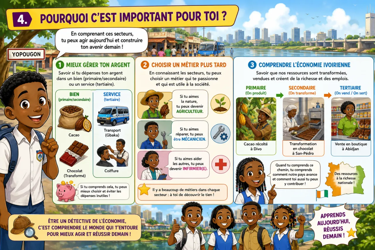 Les activités économiques — illustration