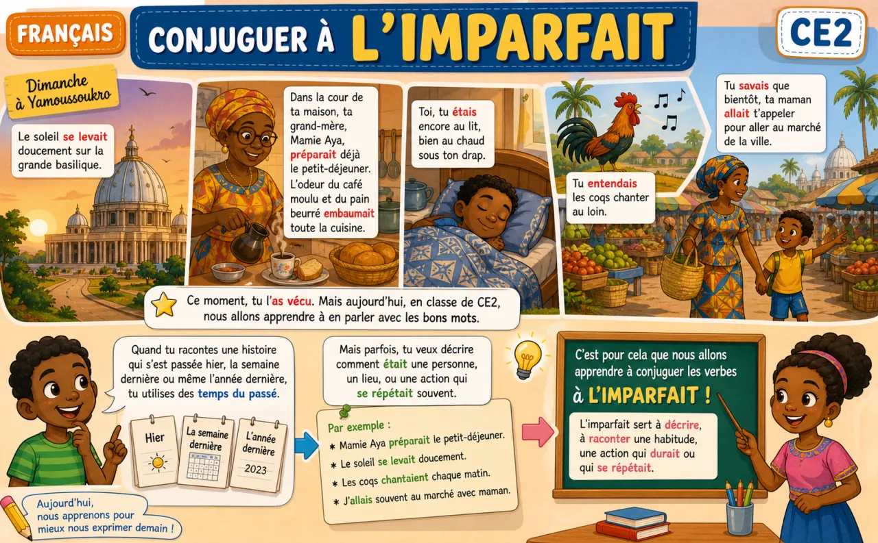 Conjuguer à l'imparfait