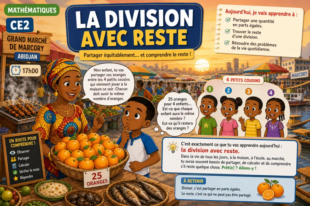 La division avec reste
